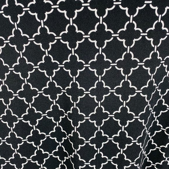 Charter Club Sleeveless Geometric Print Black White Women's Plus 1X * - Picture 7 of 8